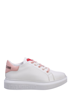 Love Moschino Heart Patch Sneakers