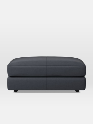 Haven Leather Ottoman