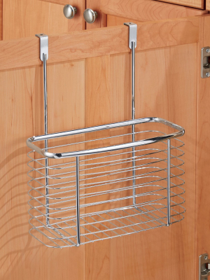 Interdesign Axis Over-the-cabinet Storage Basket 14" Chrome