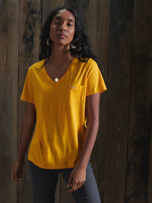 Organic Cotton Essential V-neck T-shirt