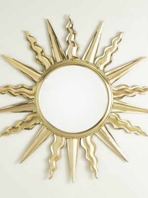 Soleil Mirror-brass