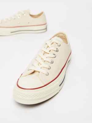 Converse Chuck 70 Ox Sneakers In Parchment