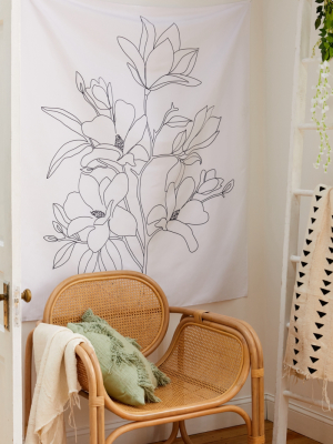 Nadja For Deny Magnolia Flowers Tapestry