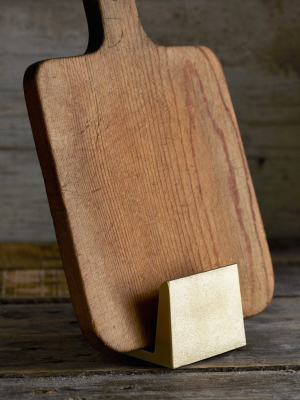 Brass Chopping Board Holder