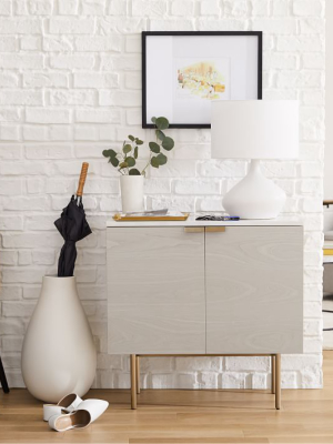 Delphine Entryway Console - Feather Gray