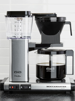 Moccamaster 10-cup Polished Silver Coffee Maker