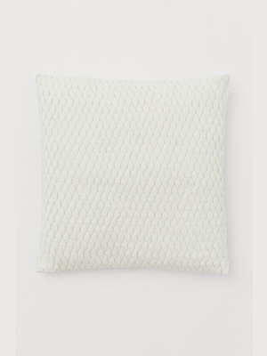 Textured-knit Cushion Cover