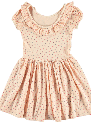 Tocoto Vintage Strawberry Jersey Dress