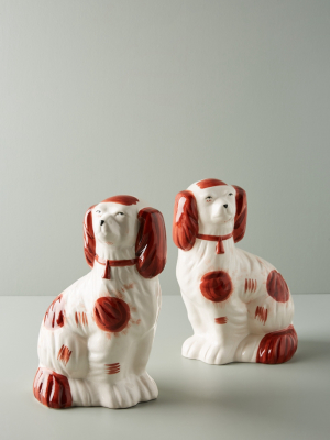 Staffordshire Dogs, Set Of 2