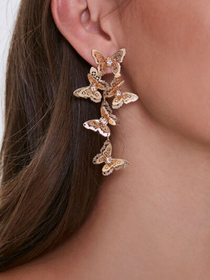 Butterfly Drop Earrings