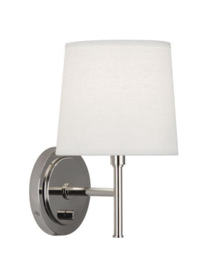 Bandit Wall Sconce In Polished Nickel