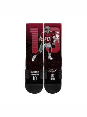 Nfl San Francisco 49ers Jimmy Garoppolo Strideline Premium Socks