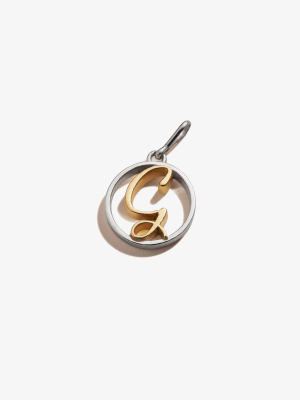 Initial G Charm, Two-tone