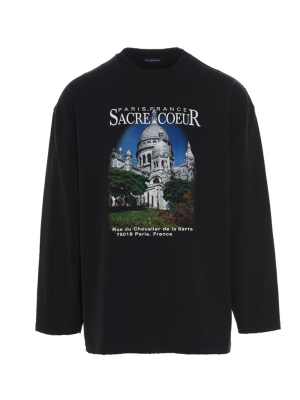 Balenciaga Sacre Coeur Long-sleeve T-shirt