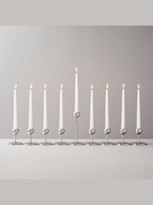 Modern Brass Candleholders (set Of 9)