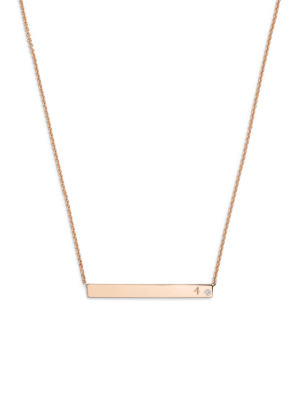 Gaia Horizontal Bar Necklace