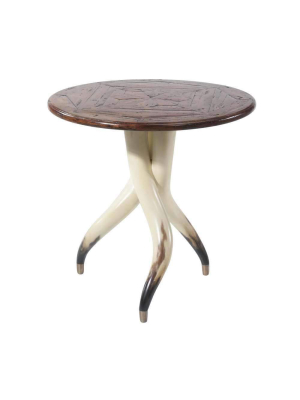 The Longhorn Side Table