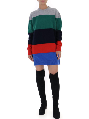 Dsquared2 Striped Sweater Dress