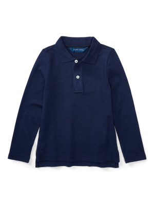 Long Sleeve Uniform Polo