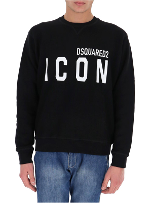 Dsquared2 Icon Print Crewneck Sweatshirt