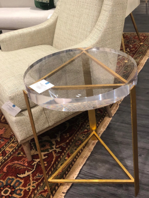 Harrison Side Table Gold