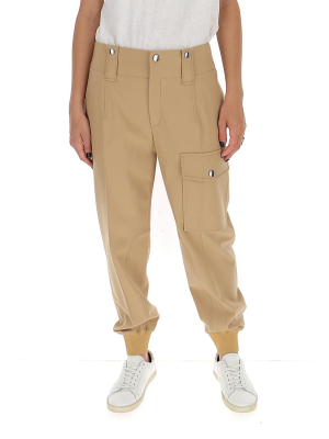 Chloé High-waisted Cargo Trousers