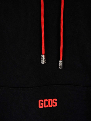 Gcds Logo Plaque Hoodie