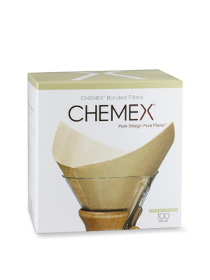 Chemex® Unbleached Prefolded Square Coffee Filters