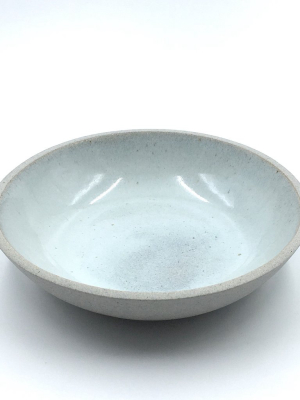 Stillness Bowl | 8.5" X 2" | Greystone/korean Blue Celadon