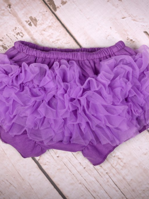 Ruffled Pants - Lilac