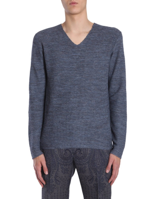 Etro V-neck Knit Jumper