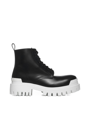 Balenciaga Strike Lace-up Boots