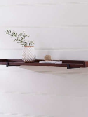 Beckett 48" Wall Shelf Sable