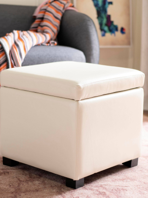 Storage Ottomans White - Safavieh