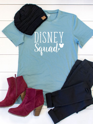 Disney Squad Crew Neck Tee