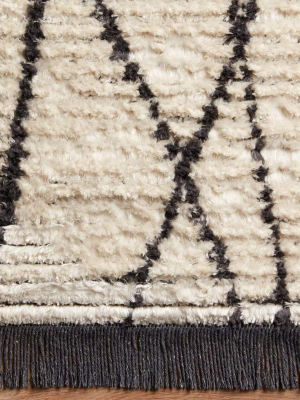 Chris Loves Julia X Loloi Alice Rug - Cream/charcoal