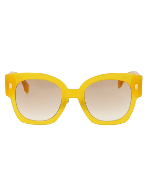 Fendi Eyewear Square Frame Sunglasses