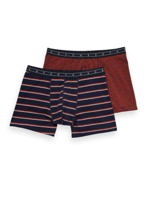 2-pack Printed Cotton Boxer Shorts