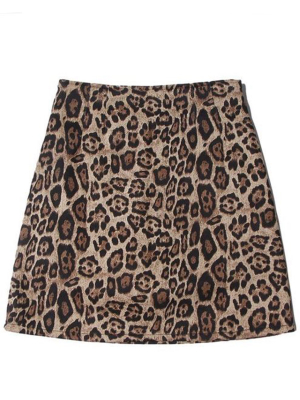 'eva' Slit Detail Tight Mini Skirt (5 Colors)