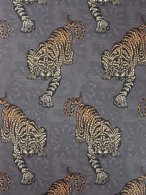 Tyger Tyger Wallpaper In Cacao And Marigold By Matthew Williamson For Osborne & Little