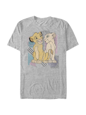 Men's Lion King Retro Cub Love T-shirt