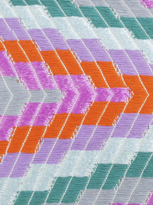 Almolonga Zig Zag Pillow - Orange Multi