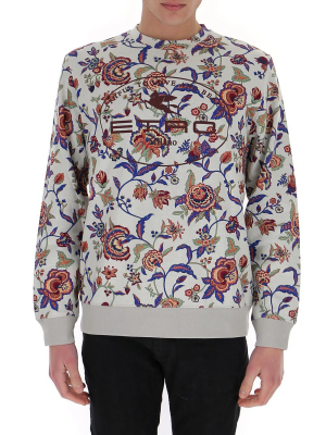 Etro Floral Crewneck Sweatshirt