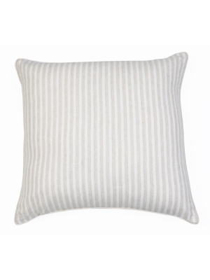 22"x22" Brantlee Lurex Stripe Pillow - Décor Therapy