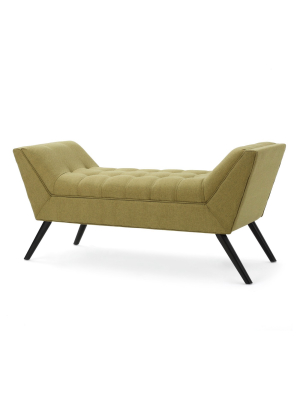 Demi Tufted Bench - Christopher Knight Home