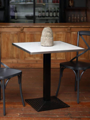 Bobo Deco Bistro Table - White Marble