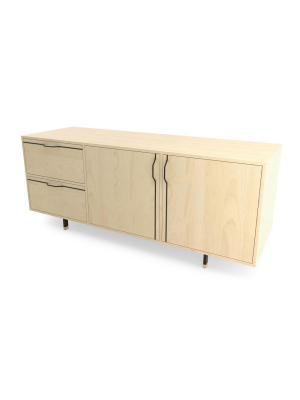 Chapman Small Credenza Storage Unit - Maple