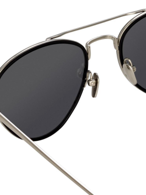 Linda Farrow Haye C2 Aviator Sunglasses