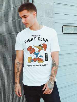 Woody Woodpecker's Fight Club Mens T-shirt