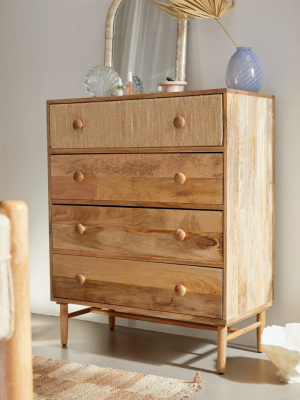 Olivia Tall 4-drawer Dresser